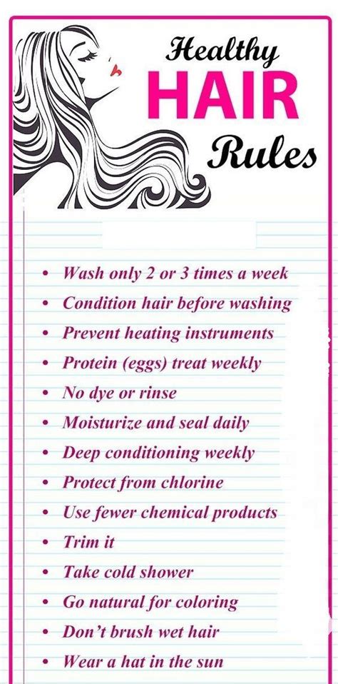 Hair Care Routine For Healthy Hair Healthy Hair Tips Hair Challenge