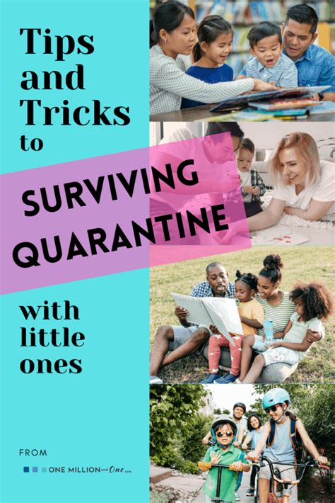 Tips And Tricks To Help You Survive Quarantine With Children One