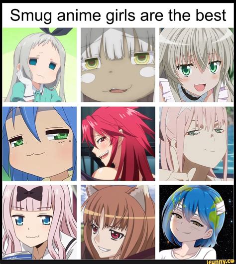 Smug Anime Girls Are The Best Ifunny