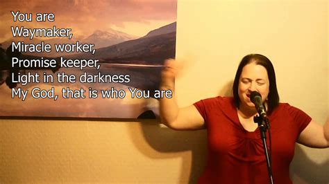 Once you have a song picked out, you can use either windows movie maker (windows) or imovie (mac) to create your video, after which point you can upload the video from the youtube website. Waymaker with Lyrics - YouTube