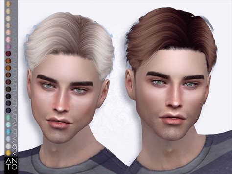 The Sims Resource Alan Hair By Anto ~ Sims 4 Hairs