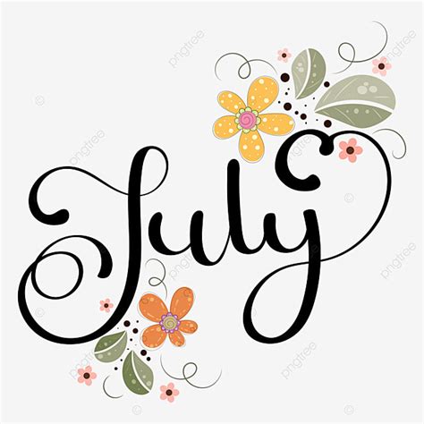 Hola Mes De Junio Del A O Con Calendario De Flores Y Hojas Png Imagen