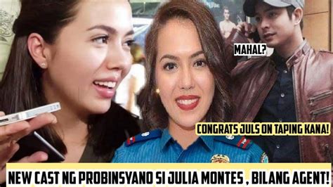 Julia Montes Magiging Agent Sa FPJ Ang Probinsyano TAPING NA SYA YouTube
