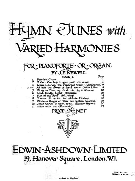 Hymn Pdf