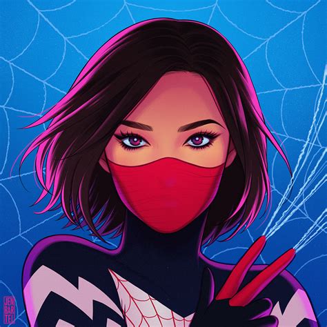 Silk Cindy Moon By Jen Bartel Marvelstudios Marvel Spiderman Art