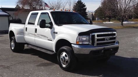 2001 Ford F350 Crew Cab Dually 4x4 Shortbed 73 Powerstroke Turbo