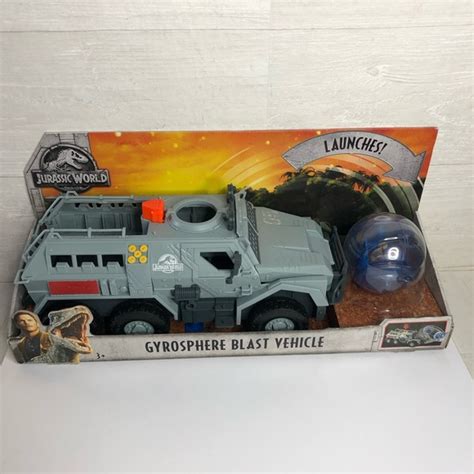 Mattel Toys Jurassic World Gyrosphere Blast Vehicle Poshmark