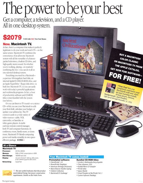 If you use a computer monitor or want to use. The Macintosh TV was a cul de sac off the road to ...