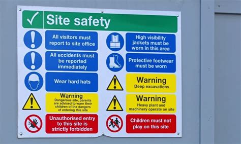 The Importance Of Safety Signs On Construction Sites Ttfs