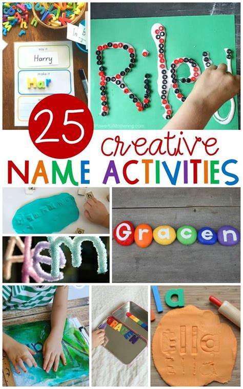 Creative And Fun Name Activities Name Activities Preschool