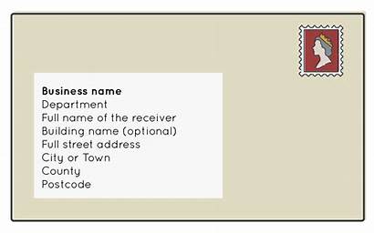 Envelope Format Business Address Example Writing Website