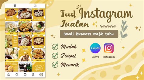 Cara Membuat Feed Instagram Jualan Menarik