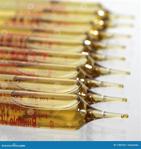 Ampoule Medicine Stock Photo Image Of Ampule Glass 1780756