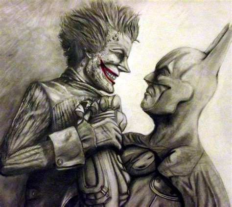 Batman And Joker Arkham City By Diabeticartist On Deviantart