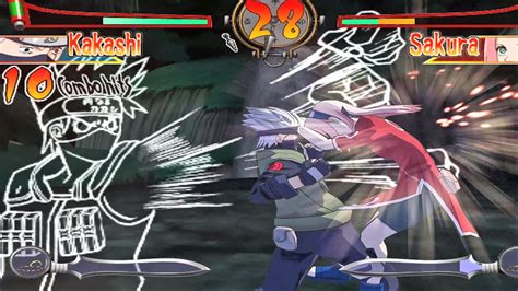 Naruto Clash Of Ninja All Kakashi Copy Jutsus Special Attacks 4k