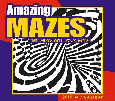 Amazing Mazes That Mess With Your Mind 2014 Boxed Daily Calendar Yonatan Frimer