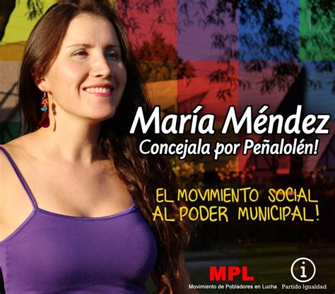 María Méndez Concejala María Méndez