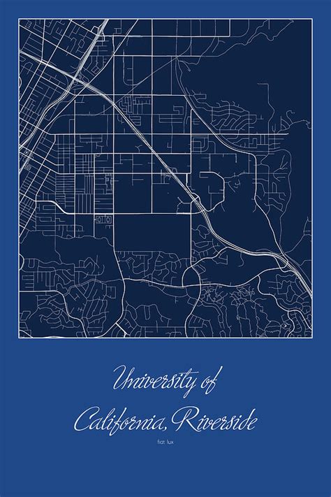 Riverside Street Map University Of California Riverside Map Digital