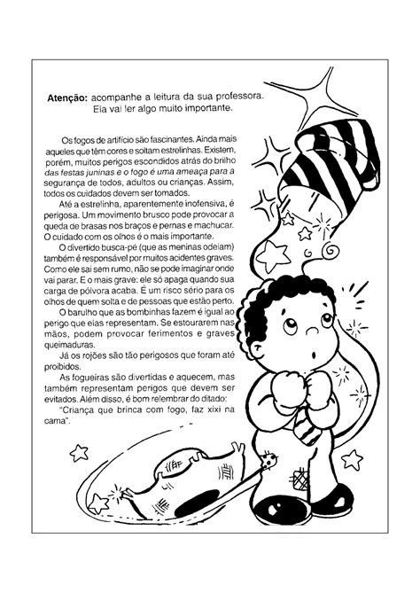 Textos Sobre Festa Junina Para Imprimir S Escola