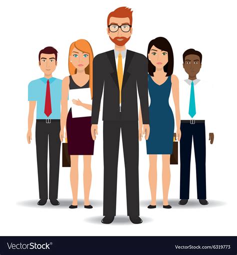 Business People And Entrepreneur Royalty Free Vector Image