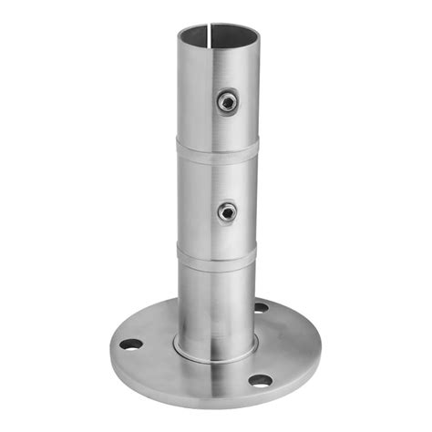 Buy 80mm Height Stainless Steel Base Flange For Handrail Bestsuppliers