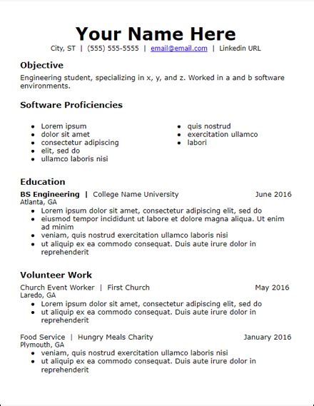 Read on to find our 13 best tips and tricks. Objective Skills Education Volunteer No Experience Resume Template