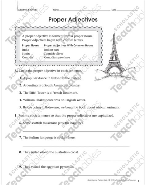 Nov 10, 2020 · download math, science, english and many more worksheets menu. 7th Grade Adjectives Worksheets For Grade 7 With Answers ...
