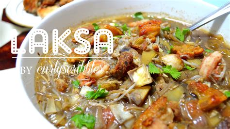 This noodle dish is served in a tangy fish broth that teases and tantalizes the taste buds. Recipe | Salinas (Tagalog) Laksa - YouTube