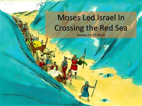 Crossing The Red Sea Exodus 14 Pnc Bible Reading Illustrated