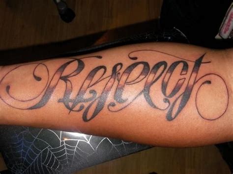 Respect Symbol Tattoo