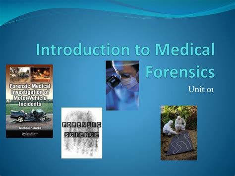 Ppt Introduction To Medical Forensics Powerpoint Presentation Free