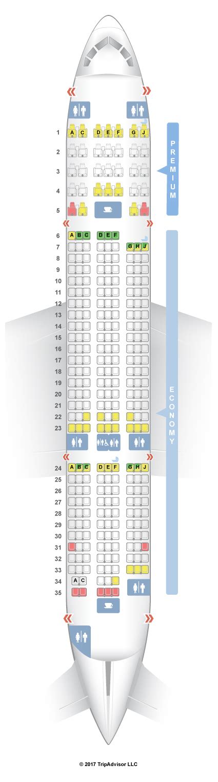 Seatguru Seat Map Norwegian Air Shuttle Boeing 787 8 788