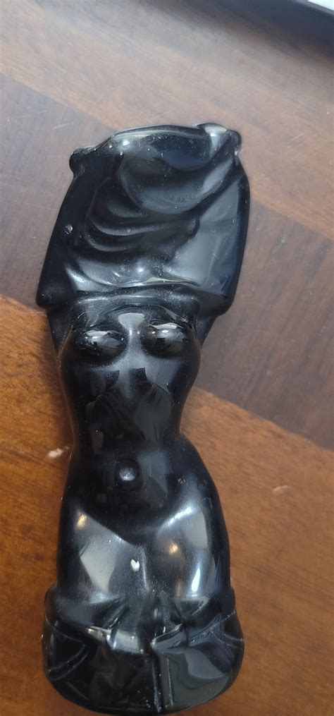 Black Onyx Statue Etsy