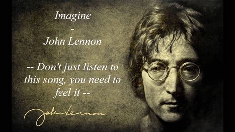 5 / 5 435 мнений. Imagine - John Lennon - Lyrics - YouTube