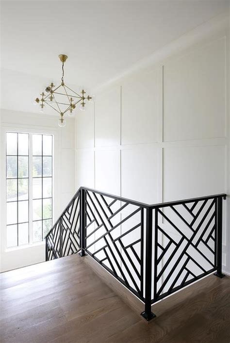 20 Modern Black Metal Stair Railing Decoomo