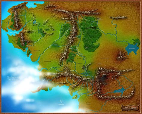 Map of Middle Earth Wallpaper ·① WallpaperTag