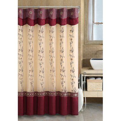 Cream curtain fabric 3.70m cream fleur de lys stripe curtain fabric **. Fabric Shower Curtains With Matching Window Valance