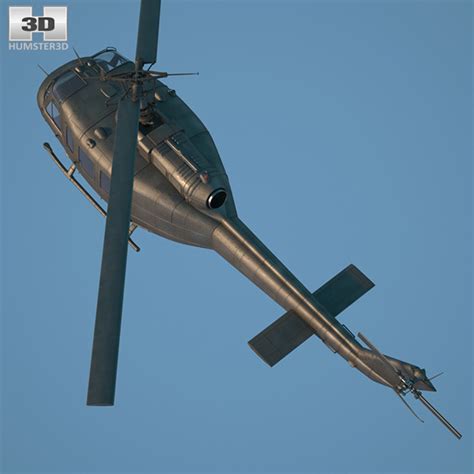 Many different types of aircraft fought in the vietnam war, but the aircraft that most symbolized the war was the huey. Bell UH-1 Iroquois 3D model - Hum3D