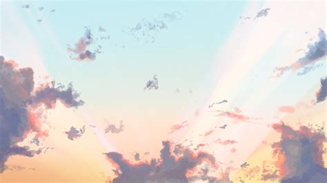 Anime Sky 4k Ultra HD Wallpaper By Banishment