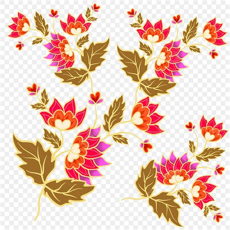 Indian Flower Png Picture Indian Flower Pattern India Batik Flowers