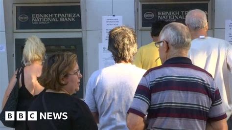 Greek Debt Crisis Rush Expected As Banks Reopen Bbc News