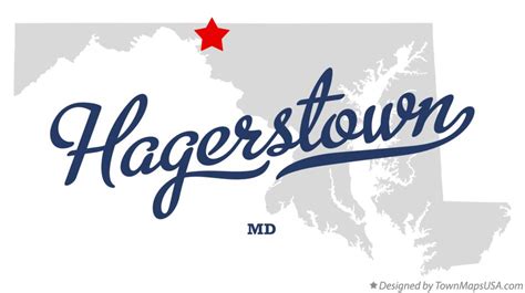 Hagerstown Md Zip Code Map Map