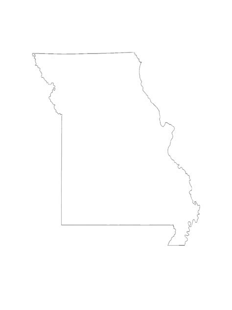 Missouri Map Template 8 Free Templates In Pdf Word Excel Download
