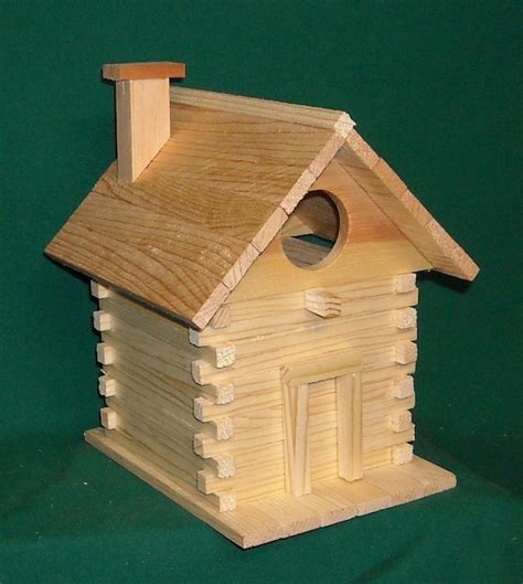 Log Cabin Bird House Kit