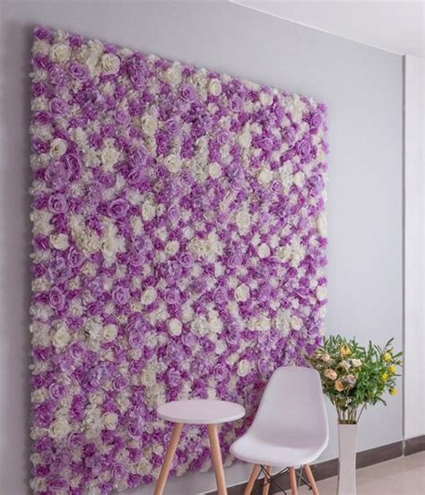 Wedding Flower Wall Artifical Simulation Silk Rose Hydrangea Etsy