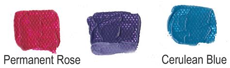 As purple is a secondary color, the primary colors red and blue make purple when mixed together. red-blue-mixtures-5 - Celebrating Color