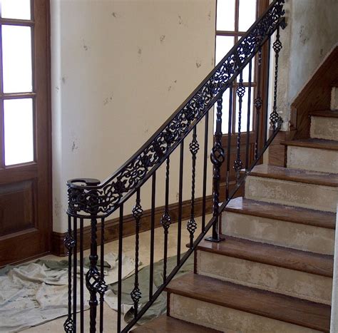 Forged Iron Stair Railings42 Staircase Design