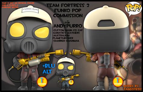 Custom Funko Pop Heres The Completed Commission Of A Pyro Loadout