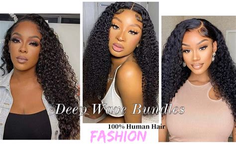 Luduna Deep Wave Bundles Deep Curly Bundles 100