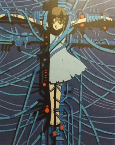 Daily Lain 986 The Next Jesus Lain Aesthetic Anime Anime Art Lie